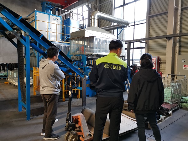 2020年10月橡膠接頭客戶到南通工廠參訪 2020年10月橡膠接頭客戶到南通工廠參訪
