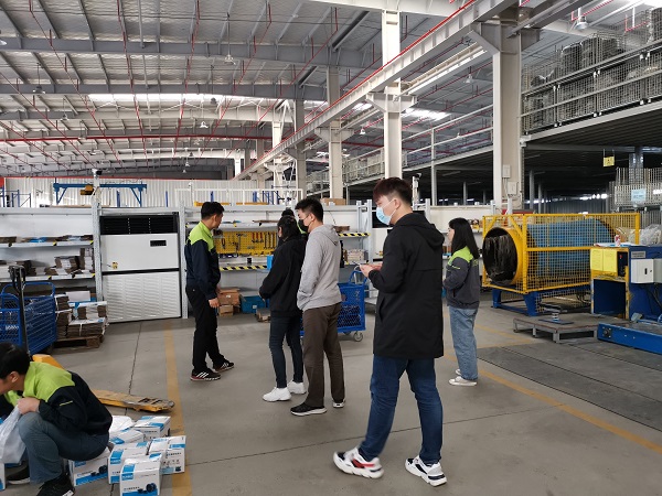 2020年10月橡膠接頭客戶到南通工廠參訪 2020年10月橡膠接頭客戶到南通工廠參訪